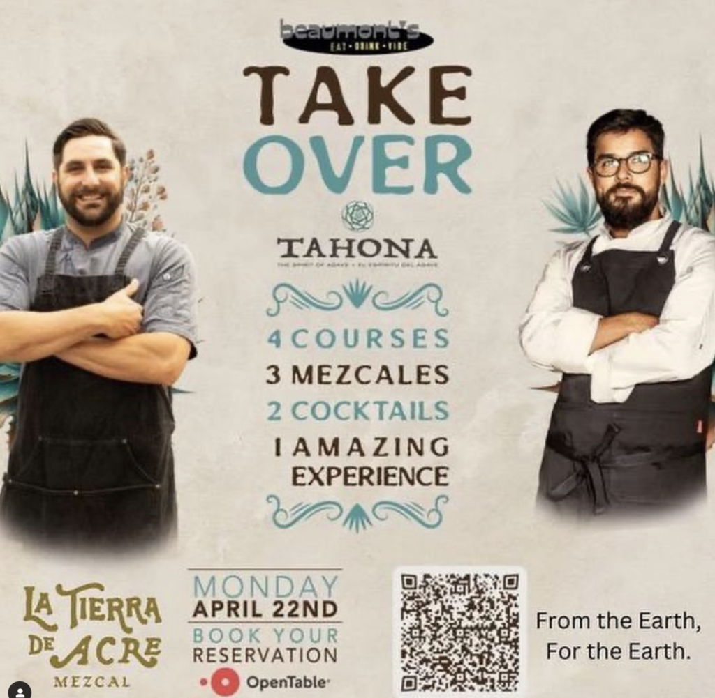 Beaumont's Take over at Tahona